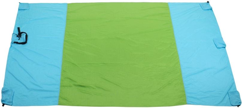 Pikniková deka Camp Pad 210 kempingová podložka modrá-zelená