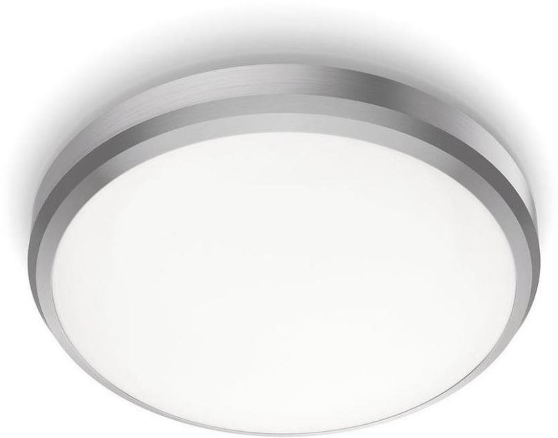 Philips Doris CL257 LED koupelnové stropní svítidlo 1x6W | 640lm | 4000K | IP44 - ochrana EyeComfort, nikl