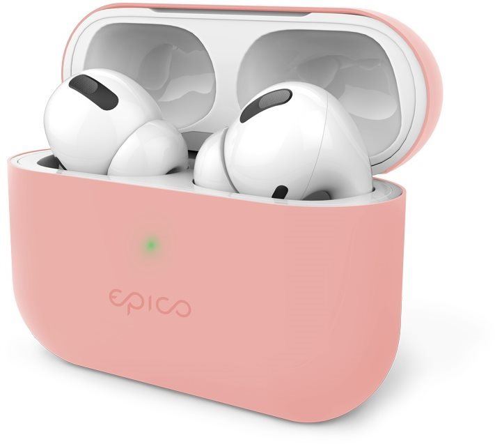 Pouzdro na sluchátka Epico silikonové pouzdro pro AirPods Pro - růžové