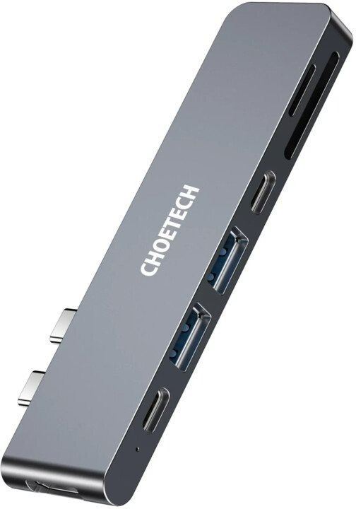 Replikátor portů ChoeTech 7-in-2 USB-C Multiport Adapter
