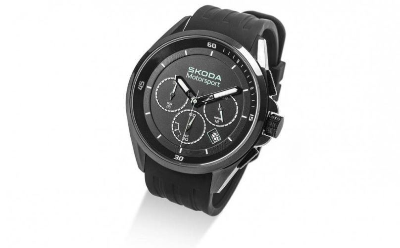 Hodinky Škoda Motorsport hodinky černé