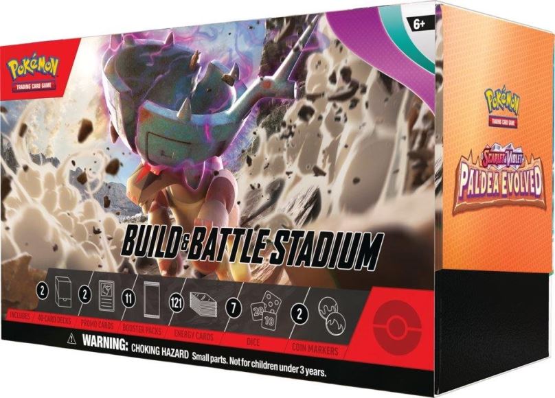 Pokémon karty Pokémon TCG: SV02 Paldea Evolved - Build & Battle Stadium
