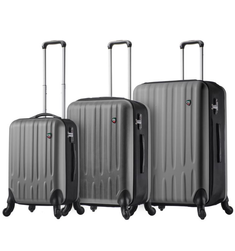 Sada cestovních kufrů MIA TORO M1301/3 - stříbrná
