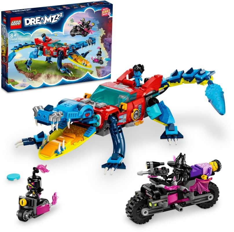 LEGO stavebnice LEGO® DREAMZzz™ 71458 Krokodýlí auto