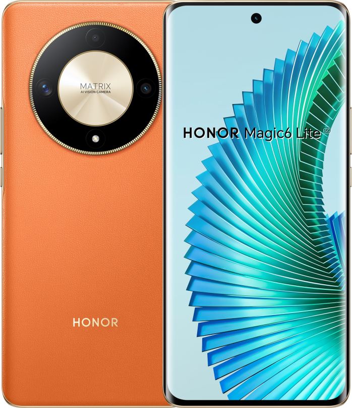 Mobilní telefon HONOR Magic6 Lite 5G 8GB/256GB oranžový