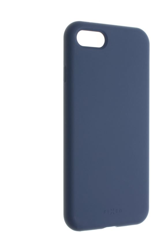 Kryt na mobil FIXED Flow Liquid Silicon case pro Apple iPhone 7/8/SE (2020) modrý