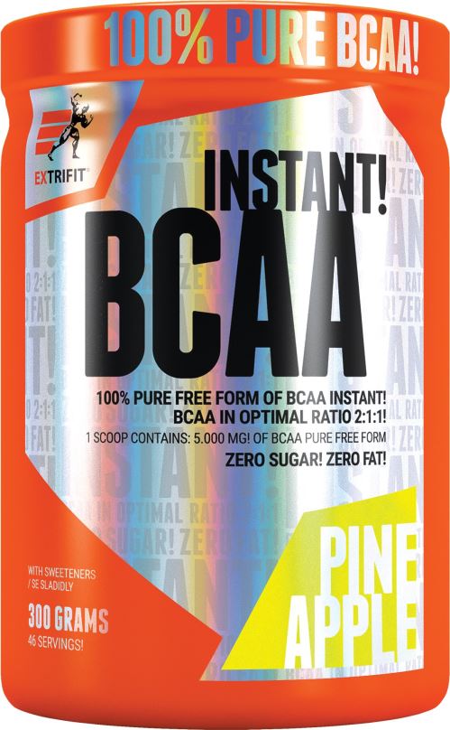 Aminokyseliny Extrifit BCAA Instant 300 g pineapple