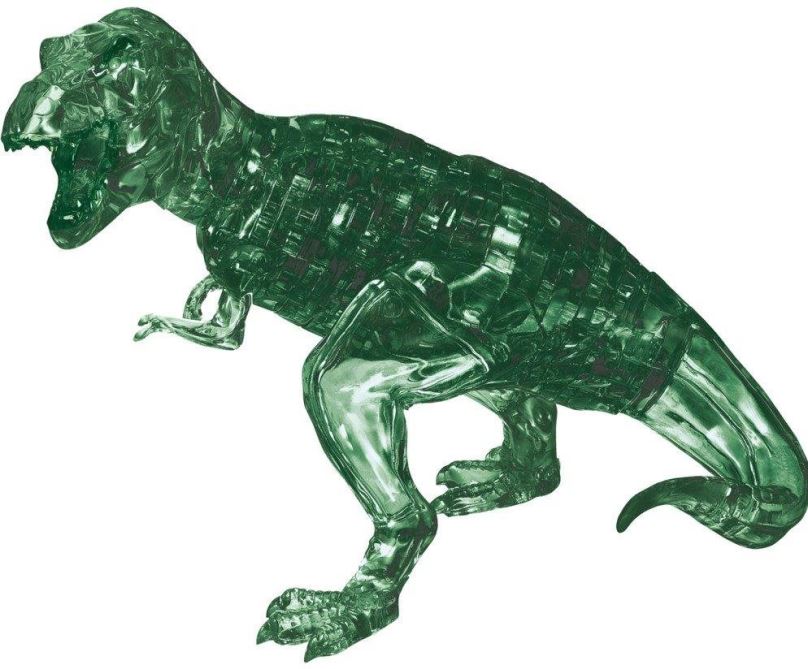 3D puzzle HCM Kinzel 3D Crystal puzzle Tyranosaurus zelený 49 dílků