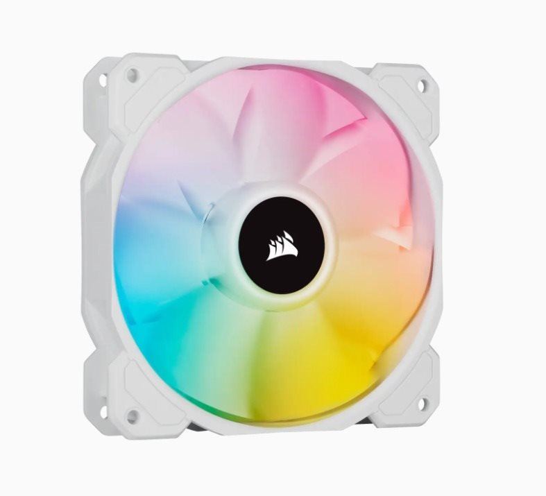 Ventilátor do PC Corsair iCUE SP140 RGB ELITE White