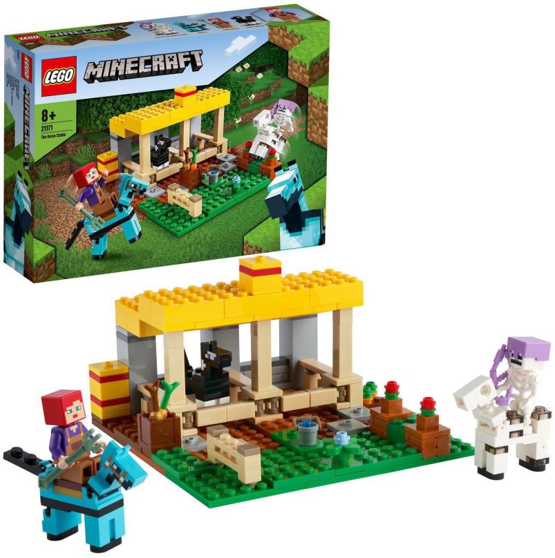LEGO stavebnice LEGO® Minecraft® 21171 Koňská stáj