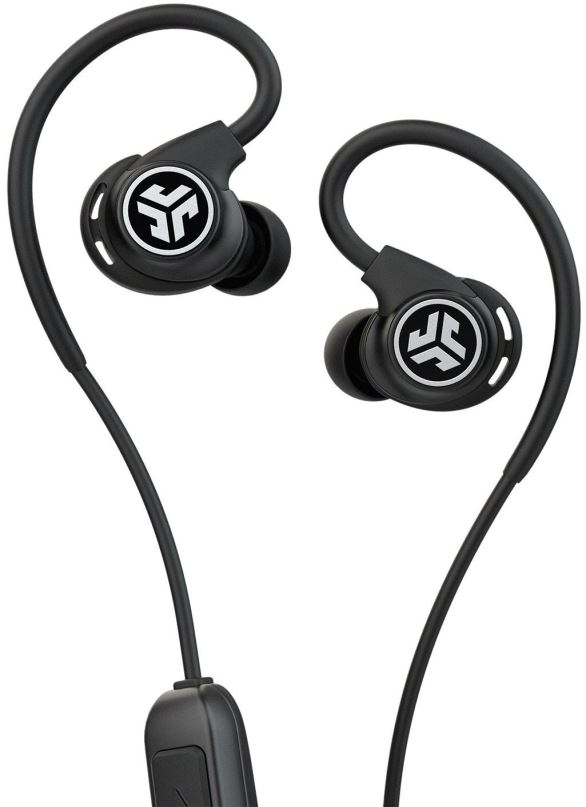 Bezdrátová sluchátka JLAB Fit Sport Wireless Fitness Earbuds Black