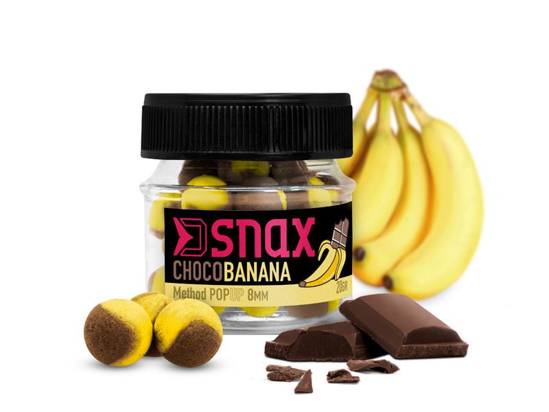 Delphin Pop-Up D SNAX POP Čokoláda-Banán 20g 8mm