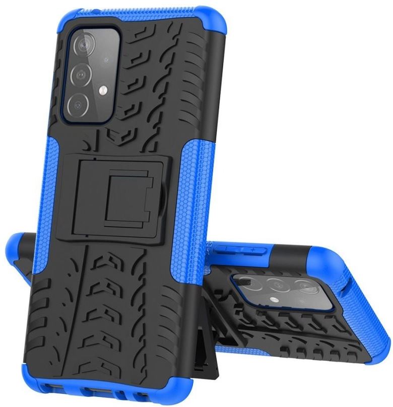 Kryt na mobil TopQ Samsung A52 ultra odolný modrý 57723