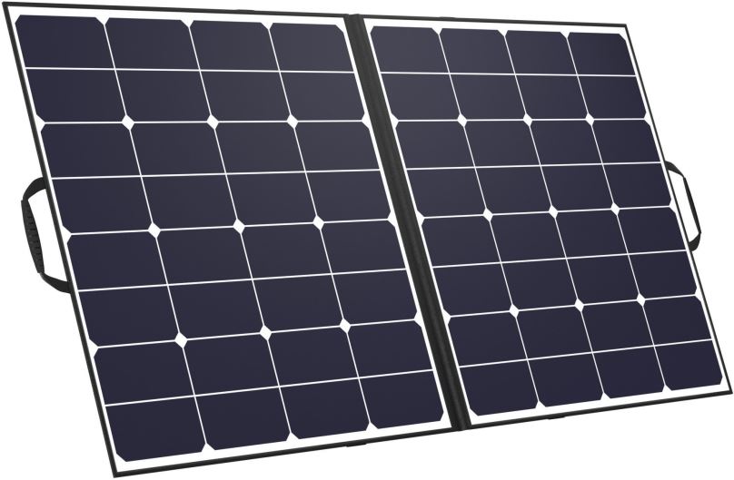 Solární panel AlzaPower MAX-E 100W černá