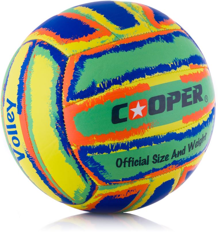 Beachvolejbalový míč COOPER Pastelle vel. 5