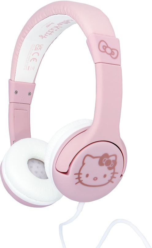 Sluchátka OTL Hello Kitty Rose Gold Children's Headphones