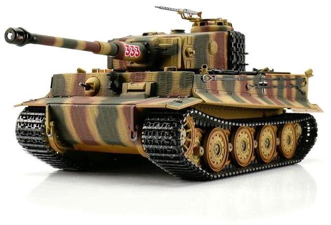 RC tank Torro Tiger pozdní verze Infrared kamufláž, edice metal
