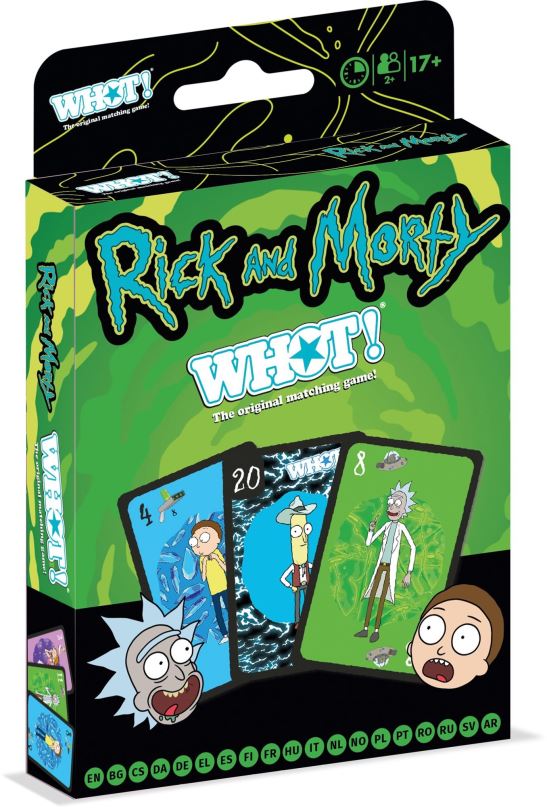 Karetní hra WHOT Rick and Morty