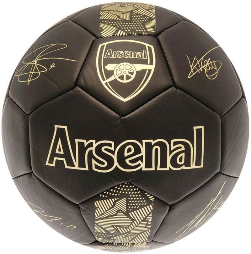 Fotbalový míč Fan-shop Mini Arsenal FC Signature Gold