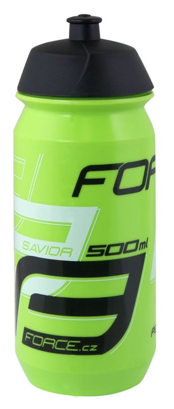 Láhev na pití Force SAVIOR 0,5 l, zeleno-bílo-černá