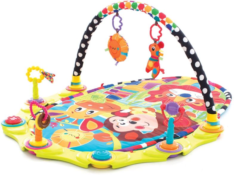 Hrací deka Playgro – Hrací deka s flexibilní hrazdičkou
