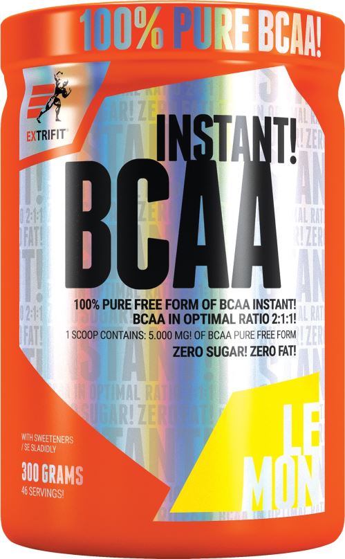 Aminokyseliny Extrifit BCAA Instant 300 g lemon