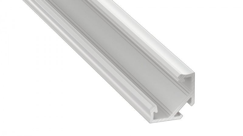 Hliníkový profil pro LED pásky "C", bílá, 2m