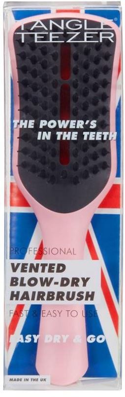 Kartáč na vlasy TANGLE TEEZER® Easy Dry & Go Vented Hairbrush, Tickled Pink