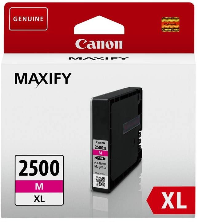Cartridge Canon PGI-2500XL M purpurová