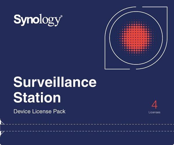 Licence Synology NAS 4 licence pro další IP kamery do Surveillance Station
