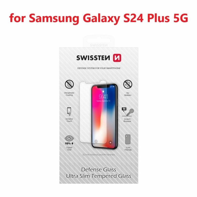 Ochranné sklo Swissten pro Samsung Galaxy S24 Plus 5G