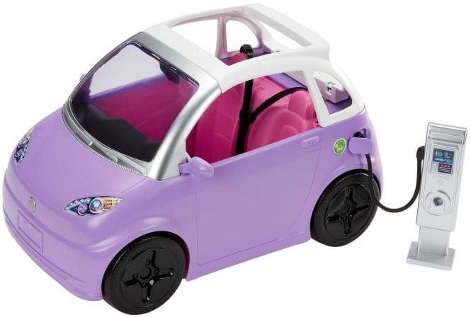 Doplněk pro panenky Barbie Elektromobil 2v1