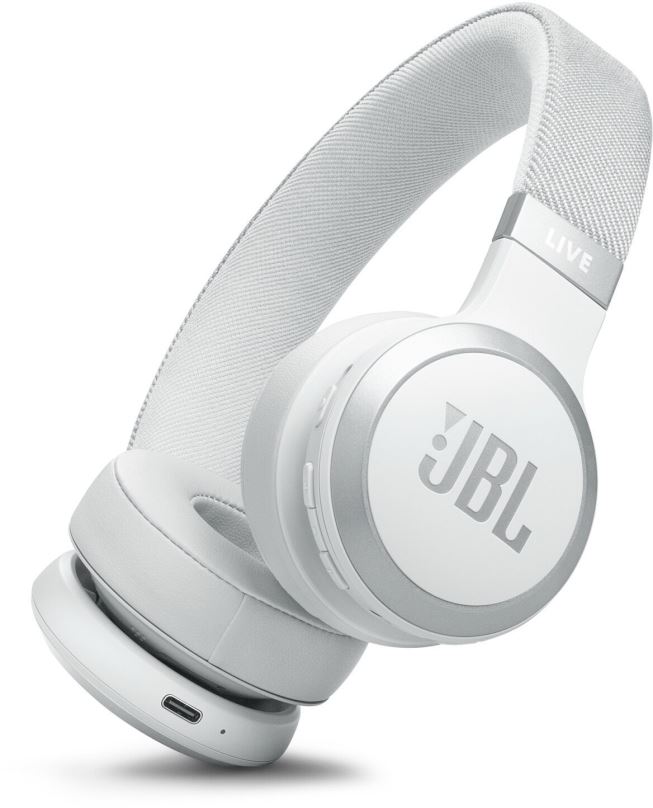 Bezdrátová sluchátka JBL Live 670NC bílá