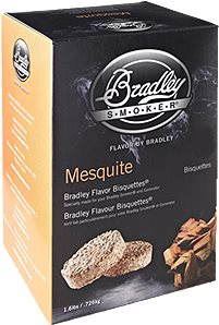 Grilovací brikety Bradley Smoker - Brikety Mesquite 120 kusů