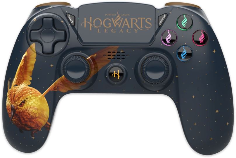 Gamepad Freaks and Geeks Wireless Controller - Hogwarts Legacy Golden Snidget - PS4