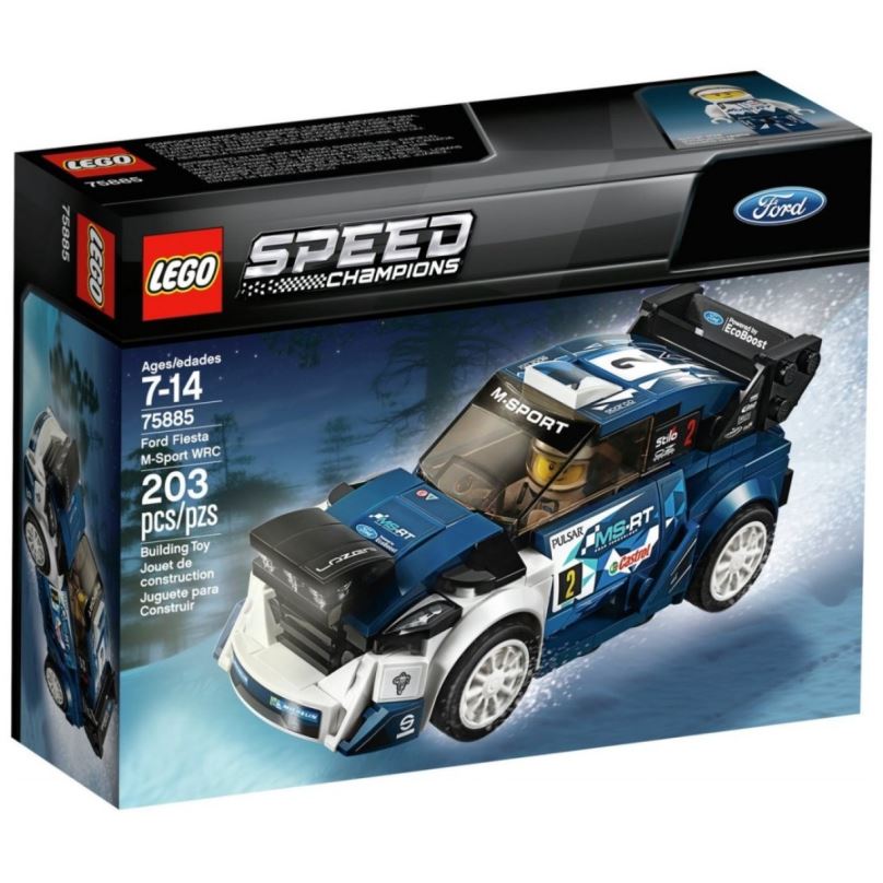Stavebnice LEGO Speed Champions 75885 Ford Fiesta M-Sport WRC