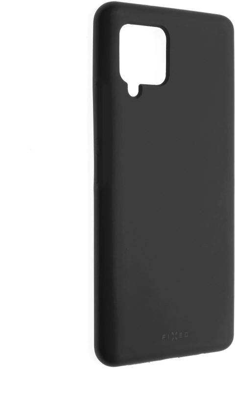 Kryt na mobil FIXED Flow Liquid Silicon case pro Samsung Galaxy A42 5G/M42 5G  černý