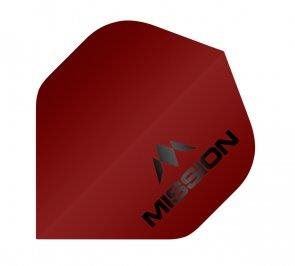 Letky na šipky Mission Letky Logo - Matt Red F1950