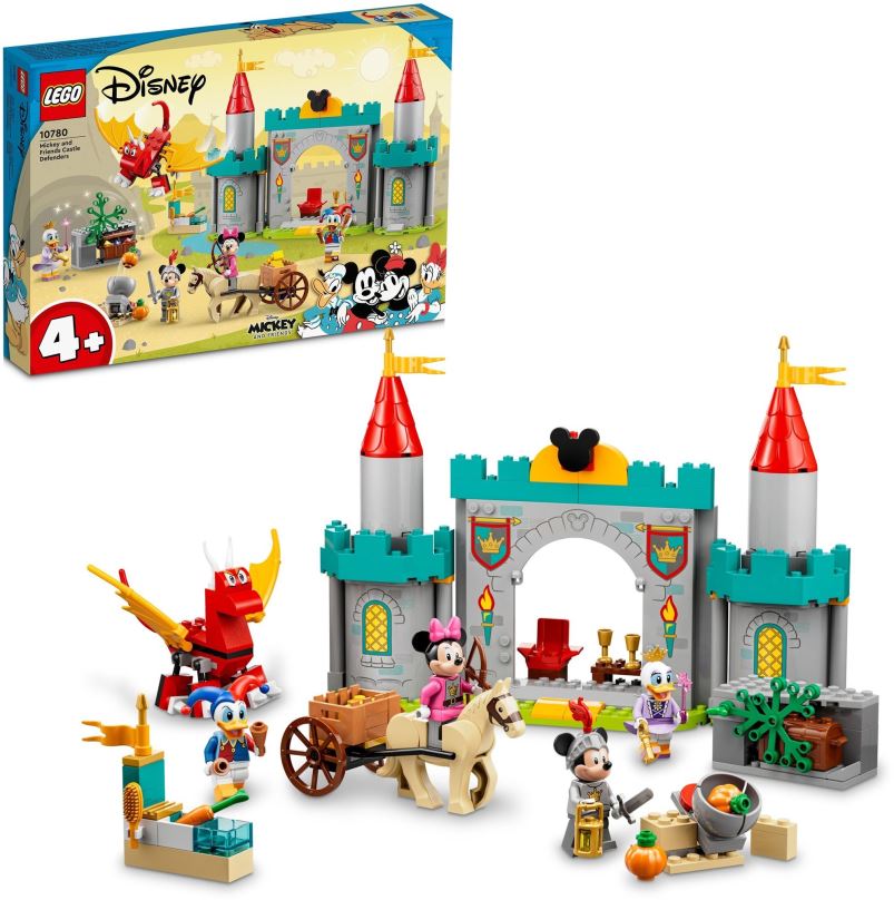 LEGO stavebnice LEGO® Disney Mickey and Friends 10780 Mickey a kamarádi – obránci hradu