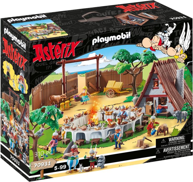 Stavebnice Playmobil 70931 Asterix: Velká vesnická slavnost