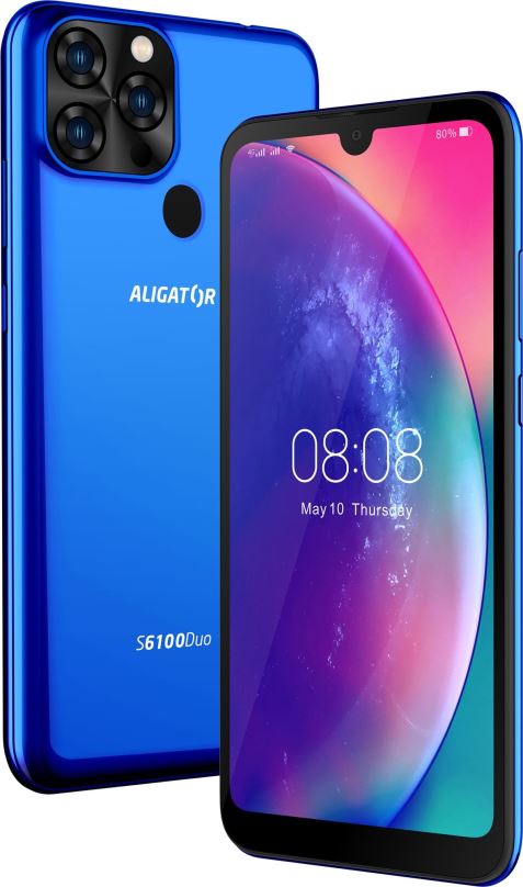 Mobilní telefon Aligator S6100 modrý