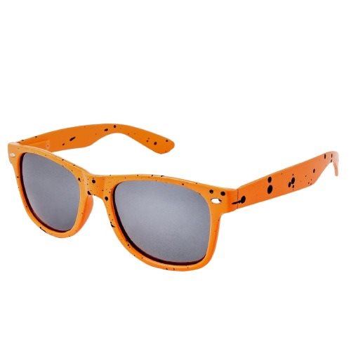 Sluneční brýle OEM Sluneční brýle Nerd kaňka oranžové s černými skly