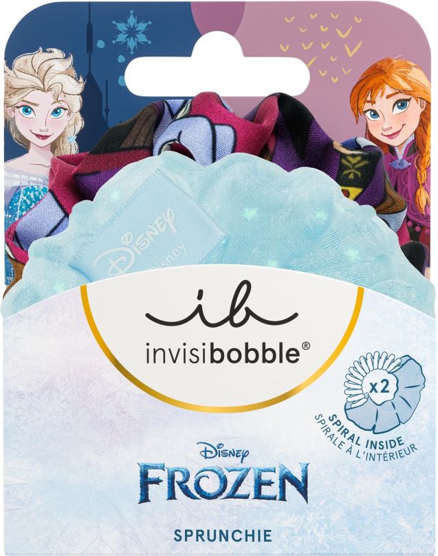 Gumičky do vlasů INVISIBOBBLE KIDS SPRUNCHIE Disney Frozen 2 ks