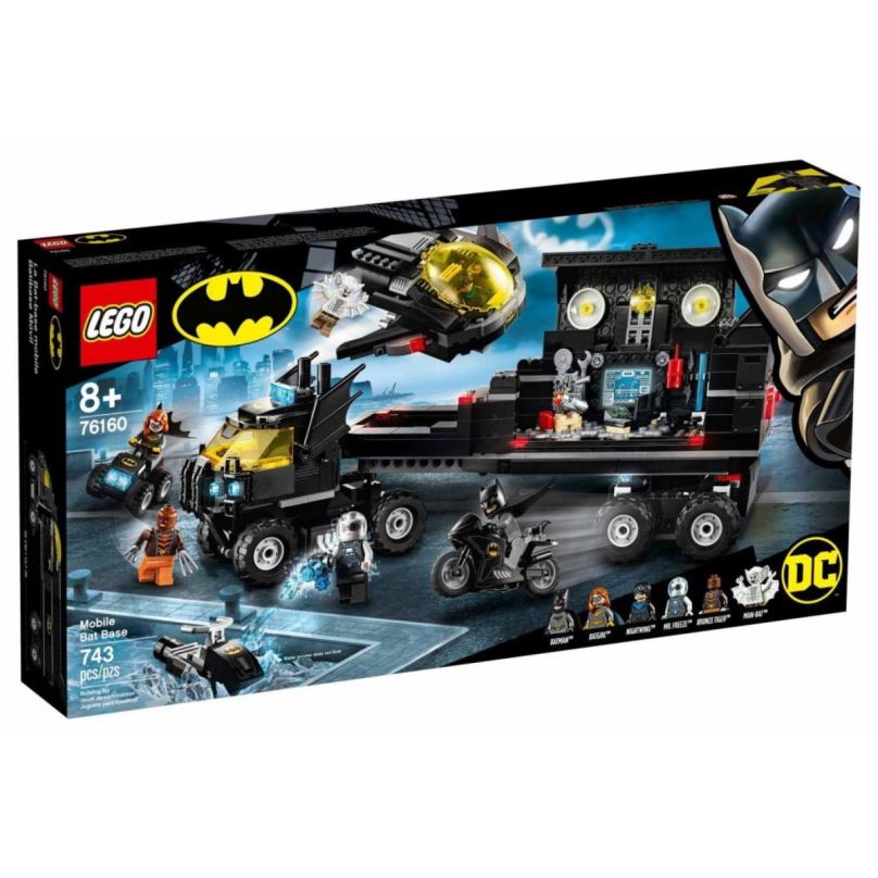 LEGO stavebnice LEGO Super Heroes 76160 Mobilní základna Batmana