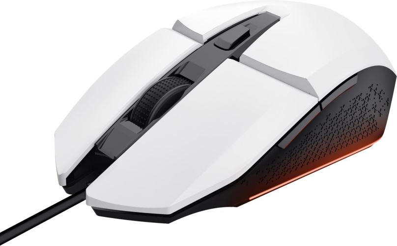 Herní myš Trust GXT109W FELOX Gaming Mouse White