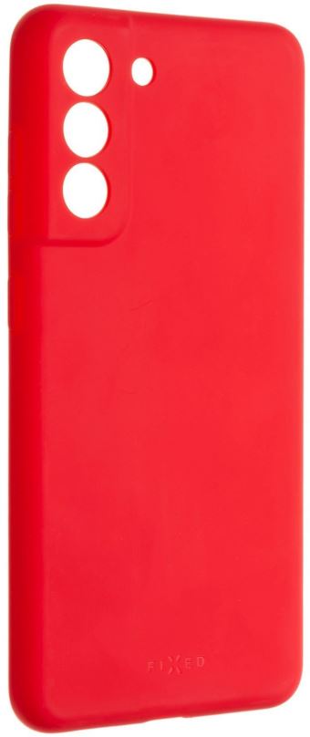Kryt na mobil FIXED Story pro Samsung Galaxy S21 FE červený
