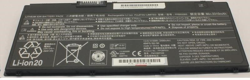 Baterie pro notebook Fujitsu 4cell 50Wh pro E448 E449 E458 E459 E548 E549 E558 E559 U747 U748 U749 U757 U758 U759