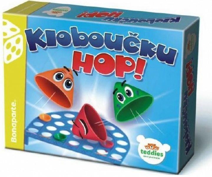 Společenská hra Kloboučku, hop!
