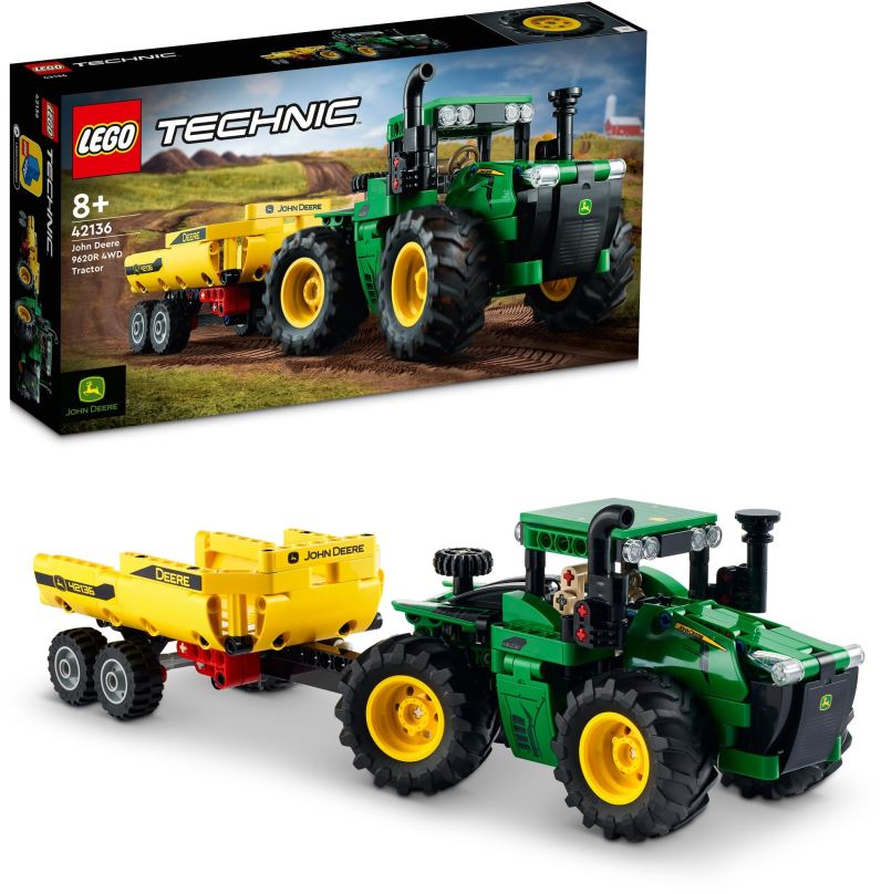 LEGO stavebnice LEGO® Technic 42136 John Deere 9620R 4WD Tractor
