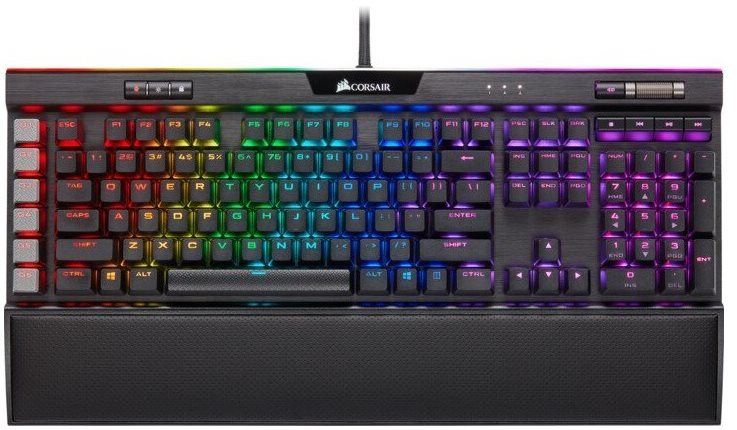 Herní klávesnice Corsair K95 RGB PLATINUM XT Cherry MX Speed - US